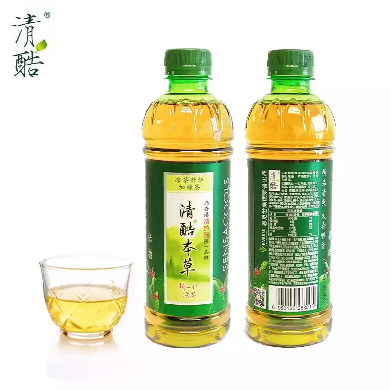 清酷本草凉茶 低糖清爽，本草植物降火新选择