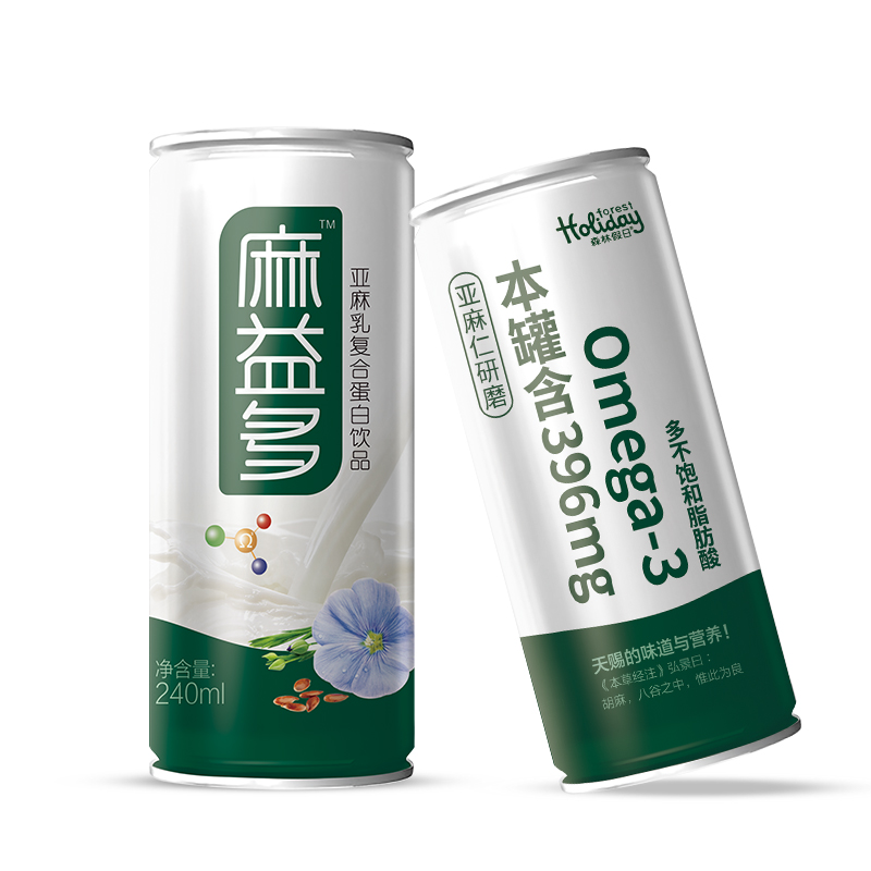森林假日麻益多植物奶复合蛋白饮料